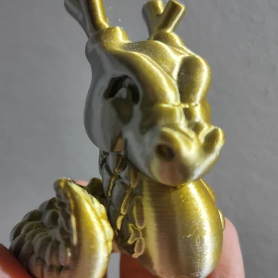 Dragon Test: Mô hình rồng nhỏ kiểm tra chất lượng in 3D PLA