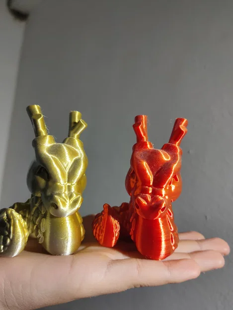 Dragon Test: Mô hình rồng nhỏ kiểm tra chất lượng in 3D PLA - Image 2