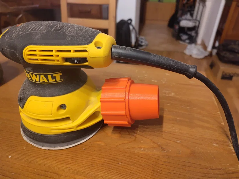 Bộ khớp nối 3D cho máy chà nhám DeWalt và máy hút bụi - Image 1