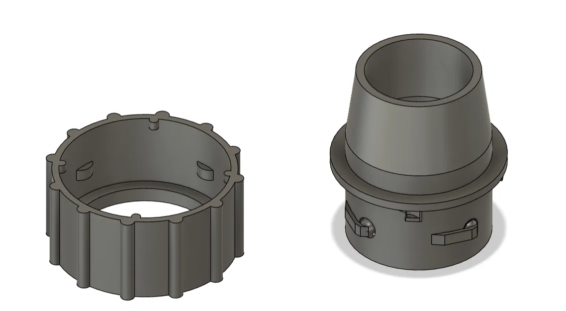 Bộ khớp nối 3D cho máy chà nhám DeWalt và máy hút bụi - Image 2