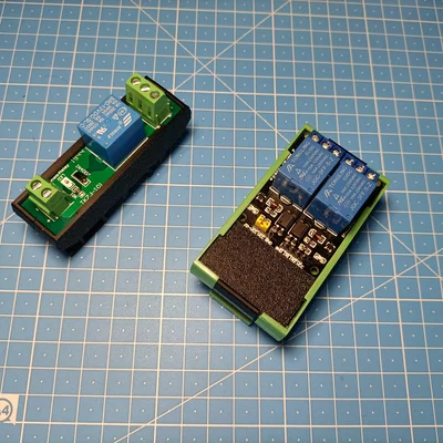 Giá đỡ PCB parametric (chỉnh được) gắn DIN-Rail