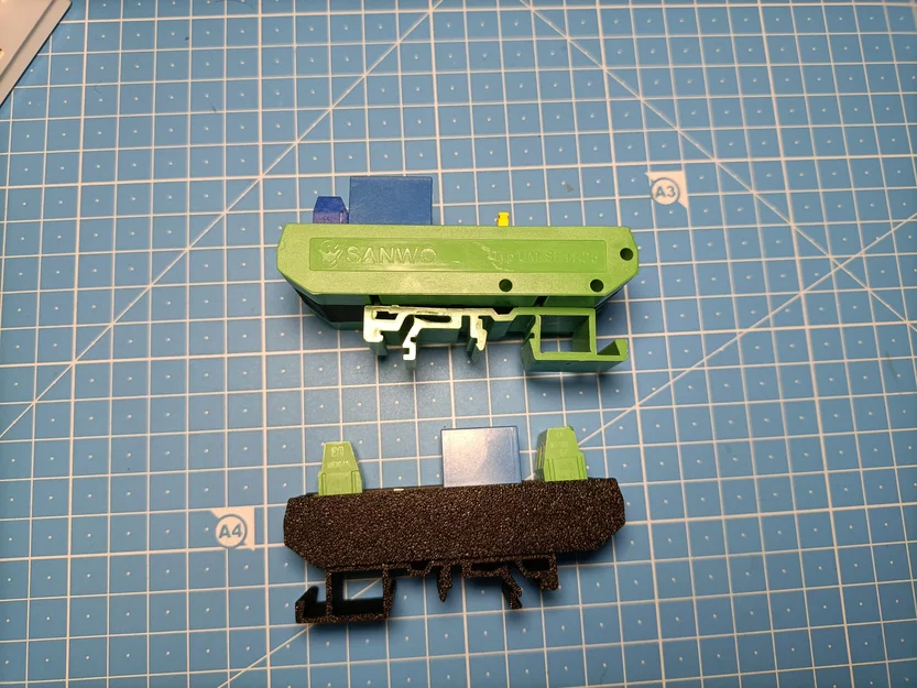 Giá đỡ PCB parametric (chỉnh được) gắn DIN-Rail - Image 6