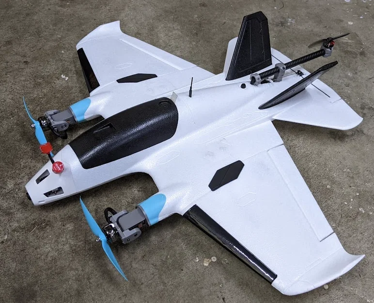 Phụ kiện atomrc penguin vtol parts (đổi AtomRC Penguin sang VTOL) - Image 1