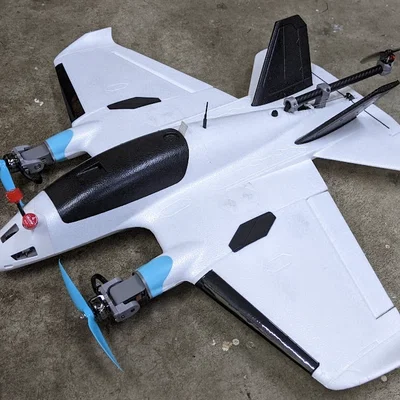 Phụ kiện atomrc penguin vtol parts (đổi AtomRC Penguin sang VTOL)