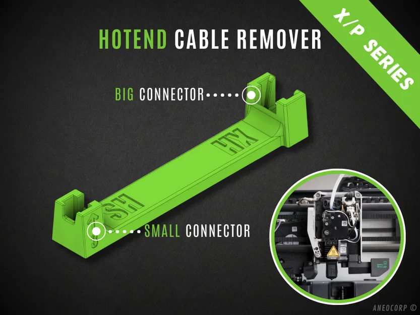 Dụng cụ tháo cáp Hotend - X/P Series - Image 1