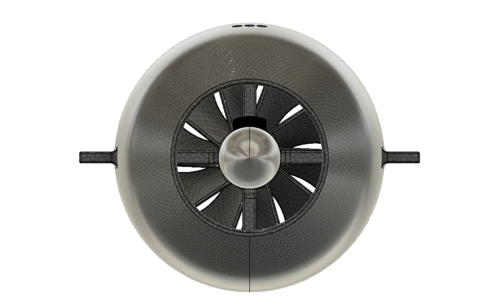 3D printed EDF 132mm (Electric Ducted Fan) RC - Image 3