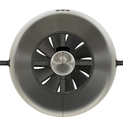 3D printed EDF 132mm (Electric Ducted Fan) RC