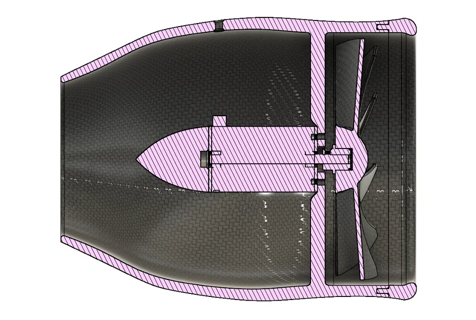 3D printed EDF 132mm (Electric Ducted Fan) RC - Image 4