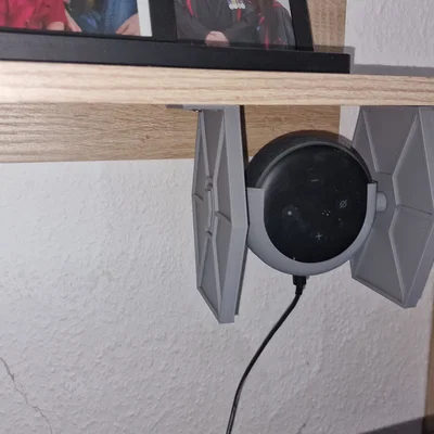 Giá treo loa Echo Dot 3 hình phi thuyền Tie Fighter Star Wars