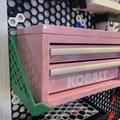 HSW Kobalt Mini Toolbox Shelf / Bracket Mount cho Honeycomb Storage Wall - Thumbnail 1