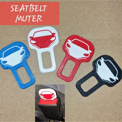 Seatbelt Muter - Thiết bị ngắt báo động dây đai an toàn in 3D