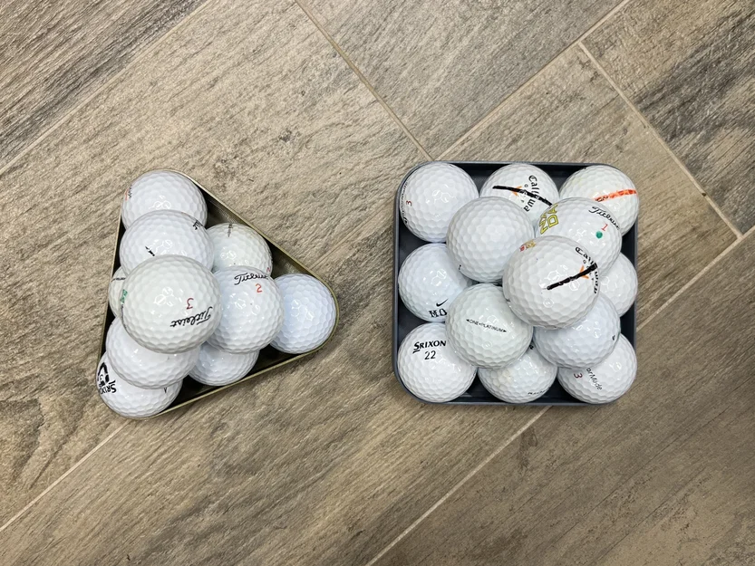 Khay Trưng Bày Bóng Golf (Golf Ball Display Pyramids) Đẹp Mắt - Image 4