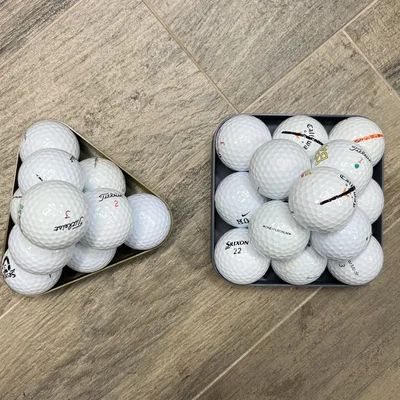 Khay Trưng Bày Bóng Golf (Golf Ball Display Pyramids) Đẹp Mắt