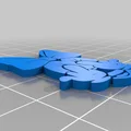 Bộ sưu tập móc khóa 3D đa dạng phong cách, dễ in tại nhà - Thumbnail 8