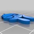 Bộ sưu tập móc khóa 3D đa dạng phong cách, dễ in tại nhà - Thumbnail 9