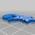 Bộ sưu tập móc khóa 3D đa dạng phong cách, dễ in tại nhà - Thumbnail 11