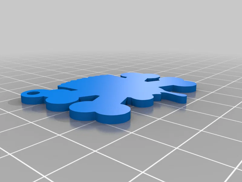 Bộ sưu tập móc khóa 3D đa dạng phong cách, dễ in tại nhà - Image 17