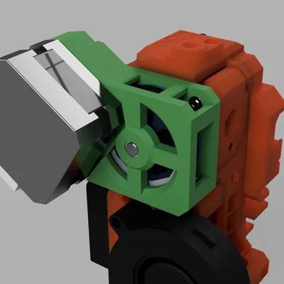 Mod Gearbox “Pulleybox” cho Extruder (Nema 17 Gearbox)