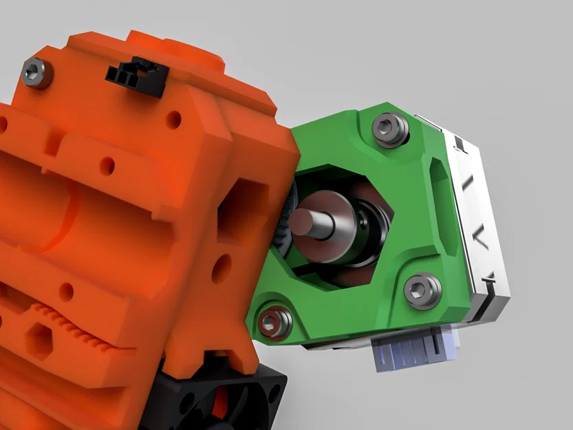 Mod Gearbox “Pulleybox” cho Extruder (Nema 17 Gearbox) - Image 2