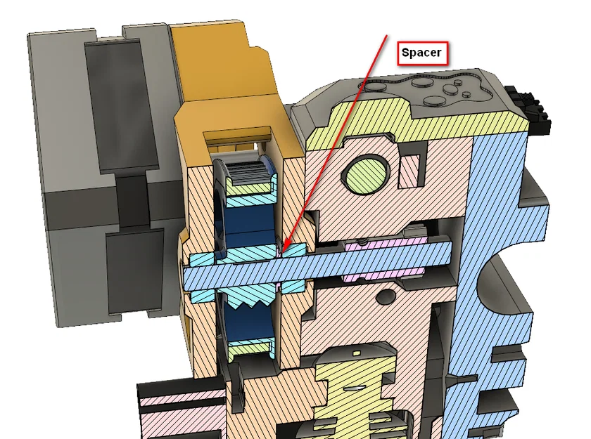 Mod Gearbox “Pulleybox” cho Extruder (Nema 17 Gearbox) - Image 3