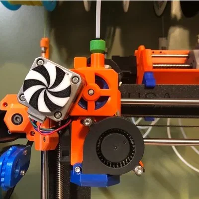 Mod Gearbox “Pulleybox” cho Extruder (Nema 17 Gearbox)