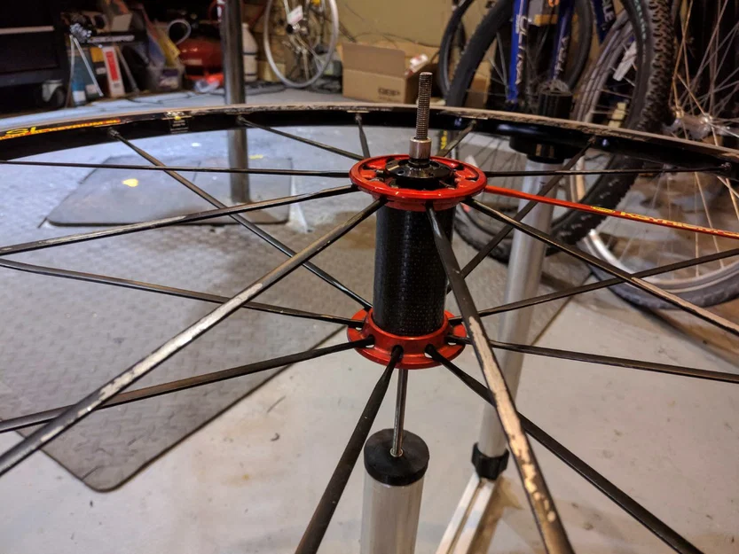 Bộ gá đan vành (Wheel lacing jig) in 3D - Image 3