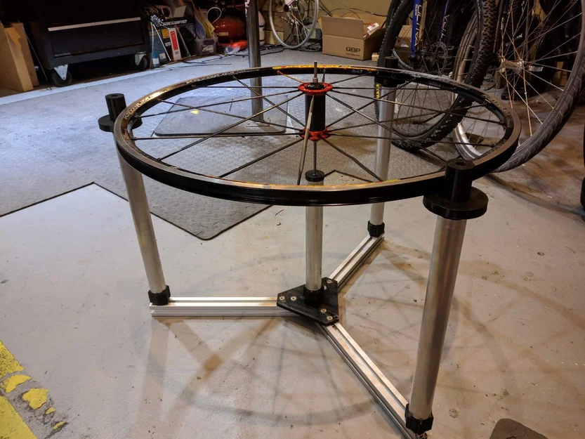 Bộ gá đan vành (Wheel lacing jig) in 3D - Image 5