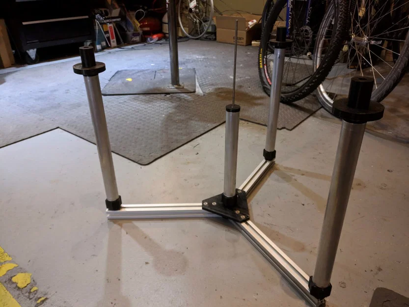 Bộ gá đan vành (Wheel lacing jig) in 3D - Image 6