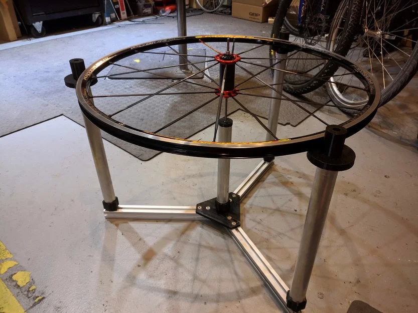 Bộ gá đan vành (Wheel lacing jig) in 3D - Image 8