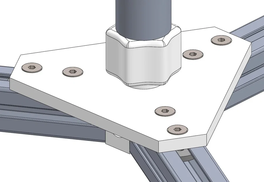 Bộ gá đan vành (Wheel lacing jig) in 3D - Image 9