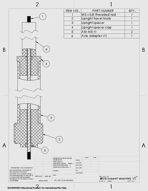 Bộ gá đan vành (Wheel lacing jig) in 3D - Image 24