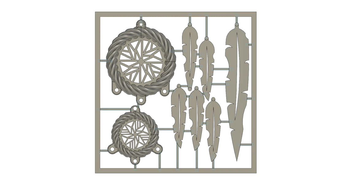 Kit Card Dream Catcher (Dream Catcher Kit Card) - Image 2