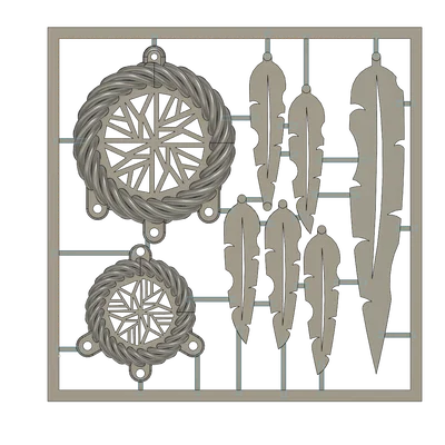 Kit Card Dream Catcher (Dream Catcher Kit Card)