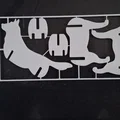 Mô hình chú chó 3D Doggy Kit Card: Dễ in, dễ lắp ráp - Thumbnail 1