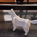 Mô hình chú chó 3D Doggy Kit Card: Dễ in, dễ lắp ráp - Thumbnail 2