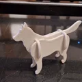 Mô hình chú chó 3D Doggy Kit Card: Dễ in, dễ lắp ráp - Thumbnail 3