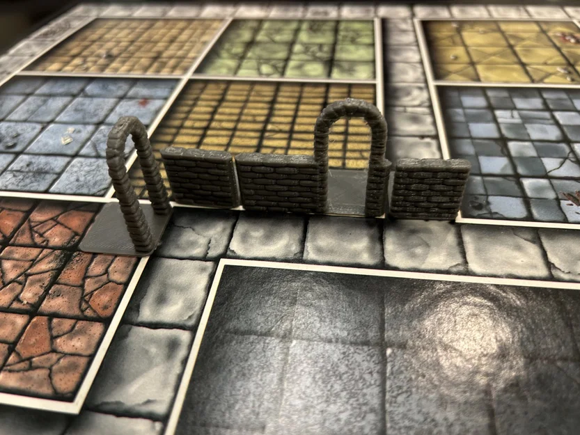 Tường & Cửa Dungeon HeroQuest Nhẹ, Dễ In Dễ Cất - Image 6