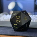 Hộp đựng xúc xắc D20 hình Icosahedron (Icosahedron D20 Dice Container) - Thumbnail 2