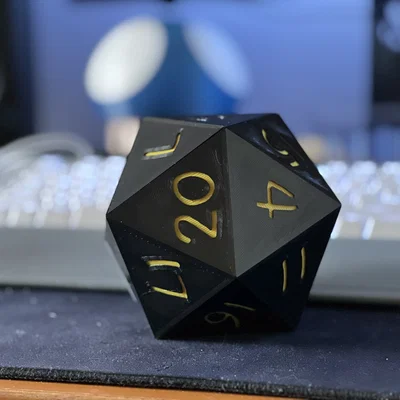 Hộp đựng xúc xắc D20 hình Icosahedron (Icosahedron D20 Dice Container)
