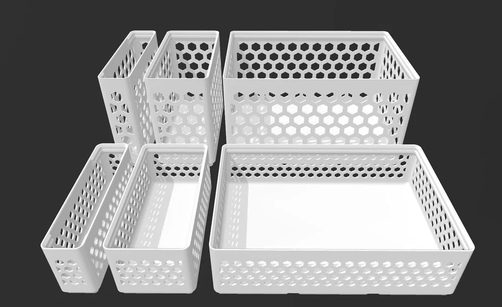 Gridfinity Hex Bins đủ mọi kích cỡ - Image 2