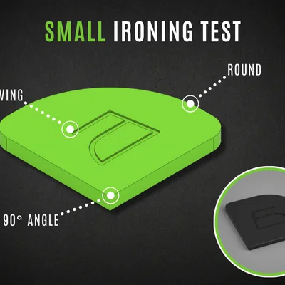 Mô hình kiểm tra tính năng Ironing (ủi bề mặt) cho máy in 3D