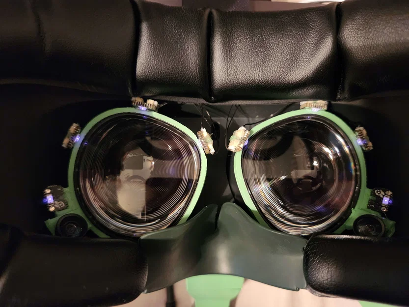 Bộ giá đỡ Camera và LED cho EyeTrackVR trên Oculus Quest 2 - Image 1