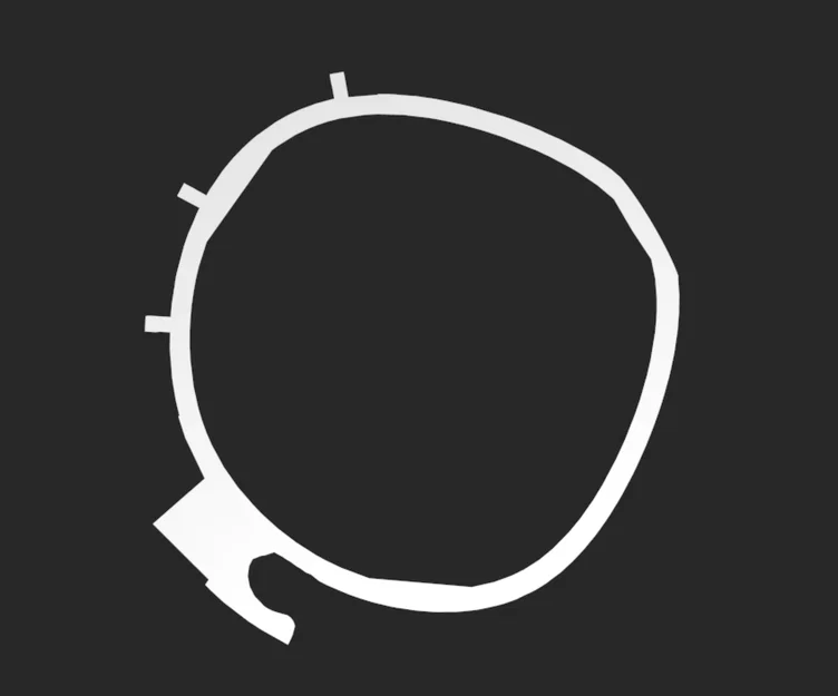 Bộ giá đỡ Camera và LED cho EyeTrackVR trên Oculus Quest 2 - Image 2