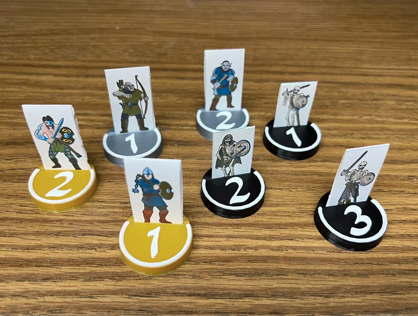 Token kẹp paper miniature (kèm hộp) cho Dungeons and Dragons RPG - Image 2