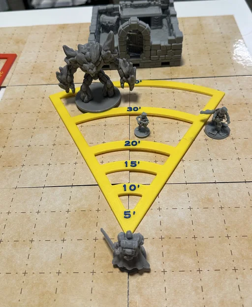 DnD 5E Spell Templates và Thước Đo Di Chuyển - Image 5