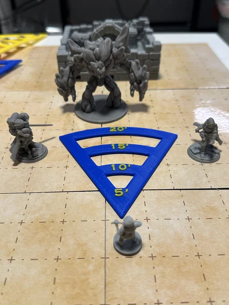 DnD 5E Spell Templates và Thước Đo Di Chuyển - Image 9
