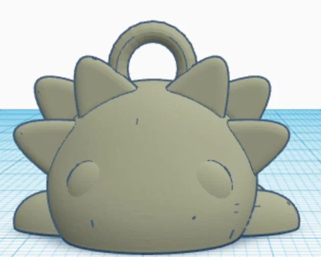 Mẫu móc khóa Axolotl siêu đáng yêu cho máy in 3D - Image 1