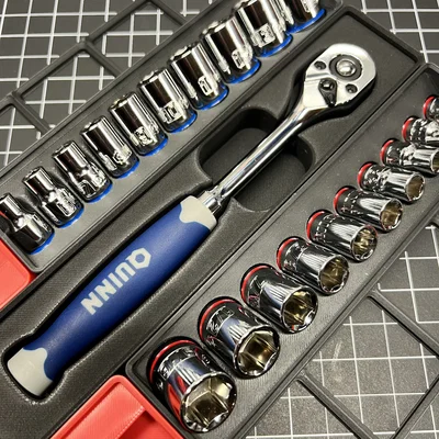 Khay Gridfinity cho cần siết Quinn 1/4" Drive Ratchet