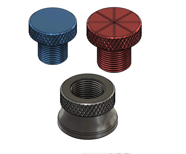 Kích đội thợ máy in 3D hoàn toàn / Fidget 2 kiểu đầu 35–52mm - Image 2