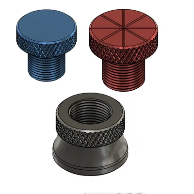 Kích đội thợ máy in 3D hoàn toàn / Fidget 2 kiểu đầu 35–52mm